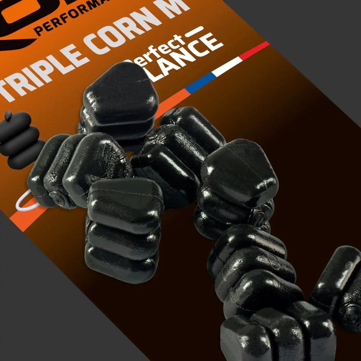 ROK Triple Corn M Perfect Balance black 16 pack for PVA stick fishing