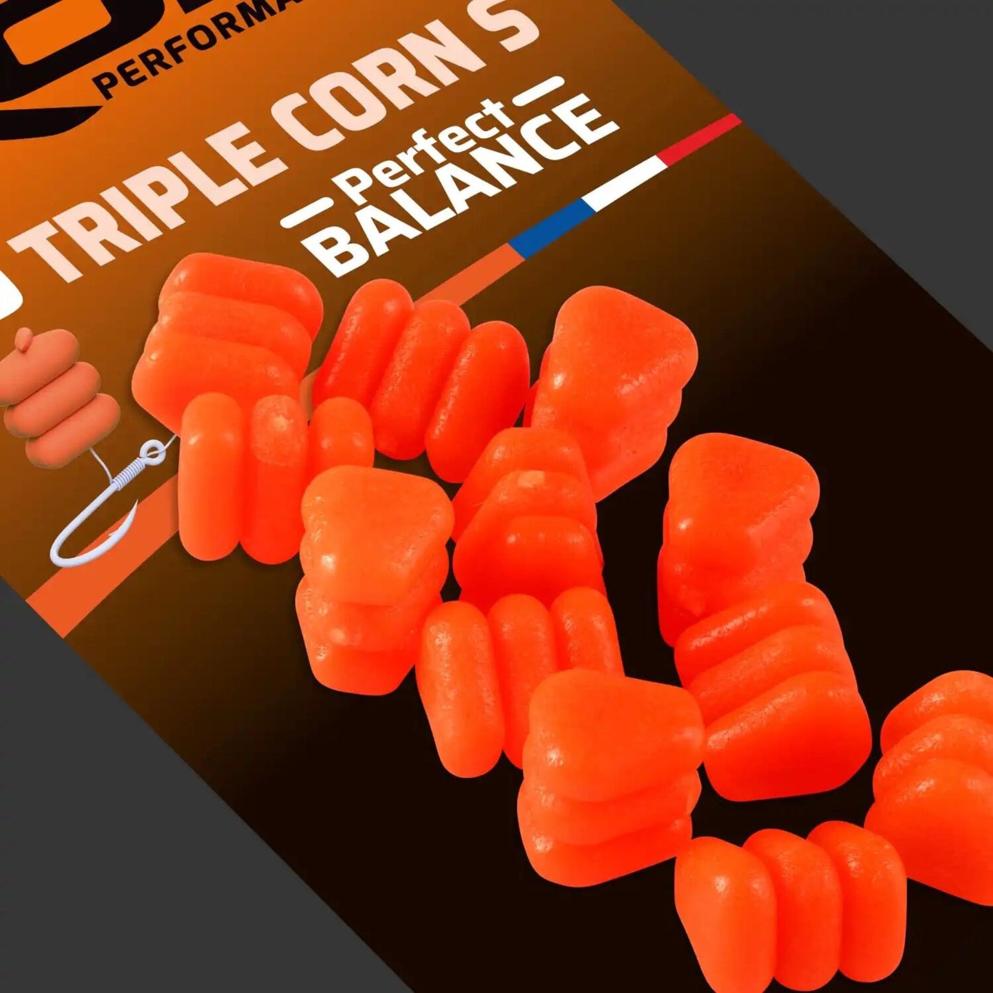 ROK Triple Corn S Perfect Balance orange 20 pack for PVA stick fishing