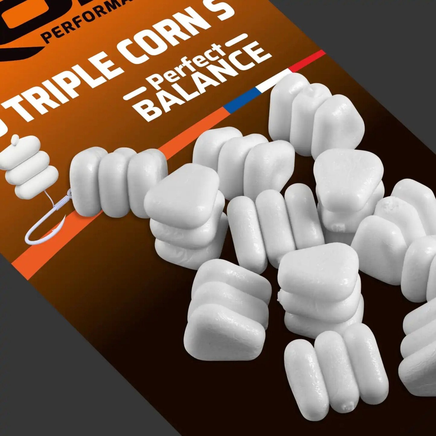 ROK Triple Corn S Perfect Balance white 20 pack for PVA stick fishing