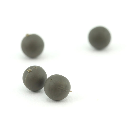 Thinking Anglers Round Beads 5mm 12 pack green with ultra-fine bore for helicopter rig setups